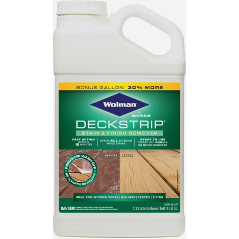 Wolman DeckStrip Stain & Finish Remover; Mfg #14446