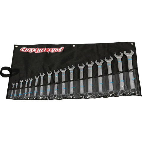 Channellock 17-Piece Metric Combination Wrench Set; Mfg #SNNSLM17-A