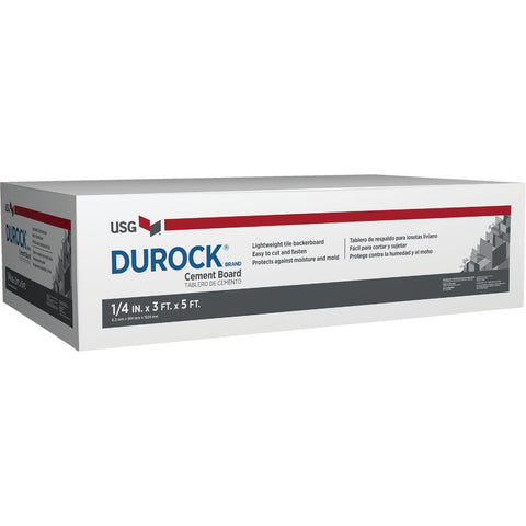 Durock Interior Cement Board; Mfg #170215