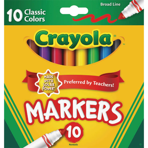 Crayola Classic Markers; Mfg #58-7722