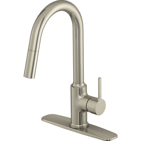 Home Impressions Contemporary Builder Pull-Down Kitchen Faucet; Mfg #FP4AF272NP-JPA9