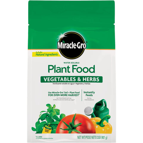 Miracle-Gro Vegetable & Herb Dry Plant Food; Mfg #3003710