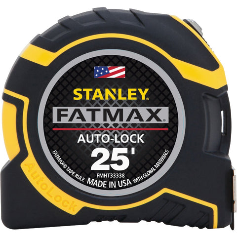 Stanley FatMax Auto-Lock Tape Measure; Mfg #FMHT33338L