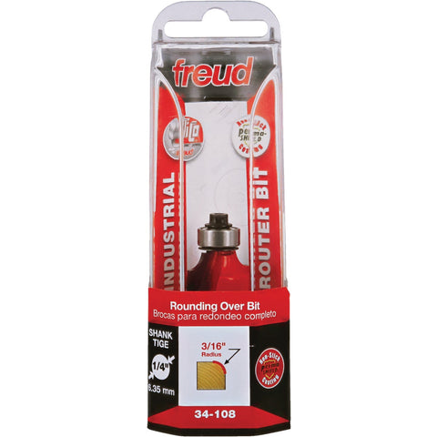Freud Roundover Bit; Mfg #34-108