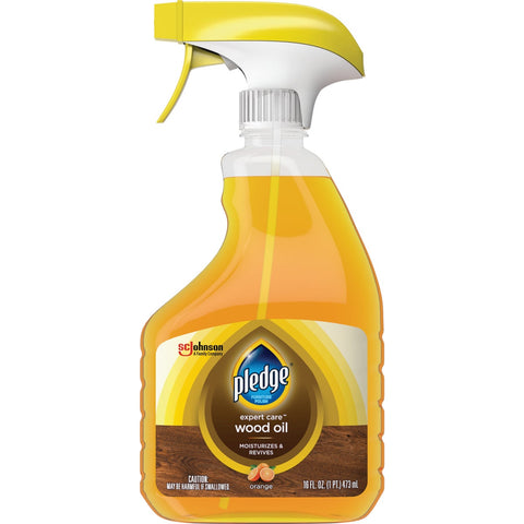 Pledge Expert Care Orange Oil Wood Cleaner and Restorer; Mfg #26363