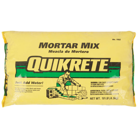 Quikrete Mortar Mix for Masonry; Mfg #110210
