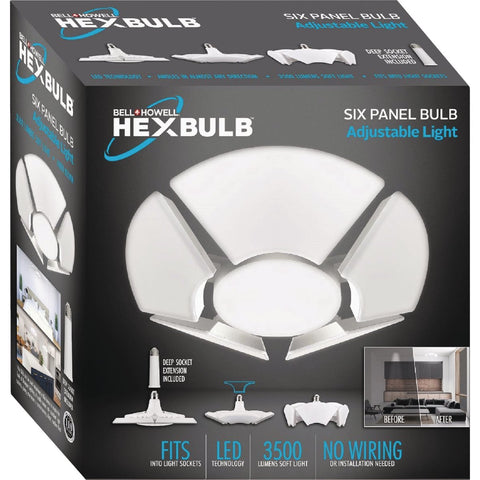Bell+Howell HexBulb Soft LED Special Purpose Light Bulb; Mfg #8358