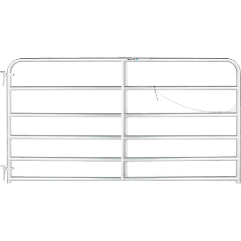 Tarter Galvanized Tube Gate; Mfg #6GG8
