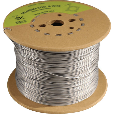 Oklahoma Steel Steel Electric Fence Wire; Mfg #KY230-007-1002