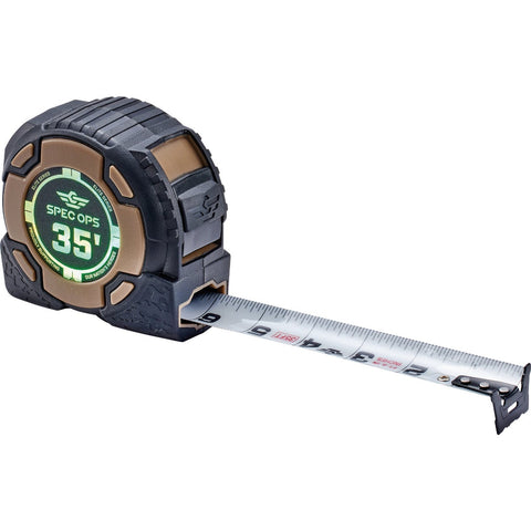Spec Ops 1.25 In. Tape Measure; Mfg #SPEC-PTM35