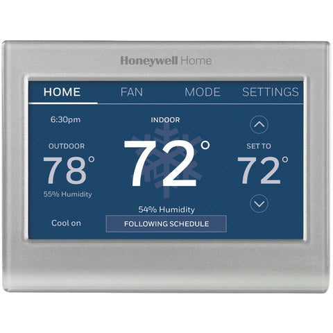 Honeywell Home WiFi Smart Color Thermostat; Mfg #RTH9585WF1004