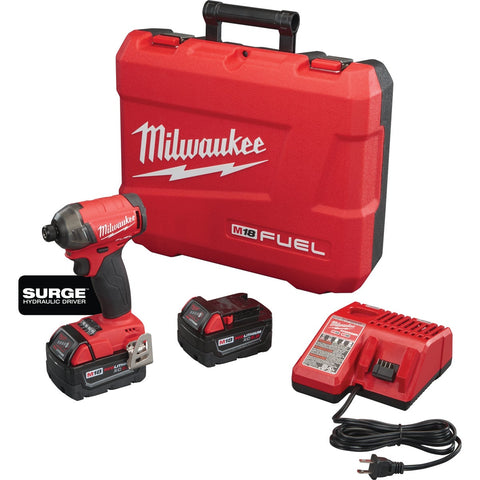 Milwaukee M18 FUEL SURGE Lithium-Ion Brushless Cordless Impact Driver Kit; Mfg #2760-22
