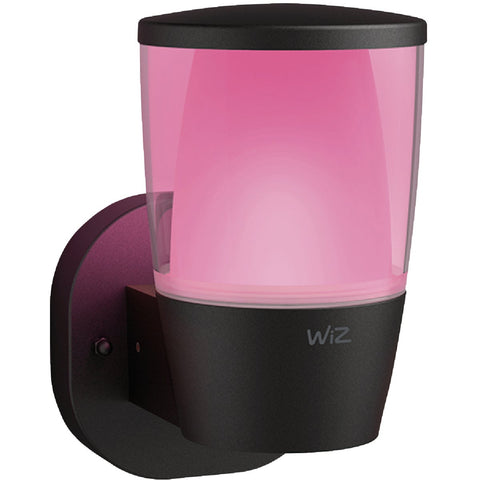 Wiz Color Smart LED Outdoor Wall Light Fixture; Mfg #604447