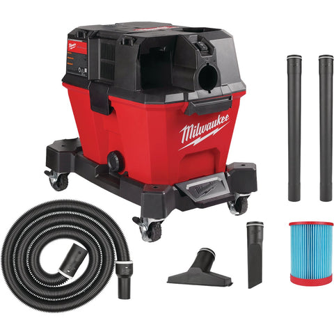 Milwaukee M18 FUEL Brushless Cordless 6 Gal. Wet/Dry Vacuum - Tool Only; Mfg #0910-20