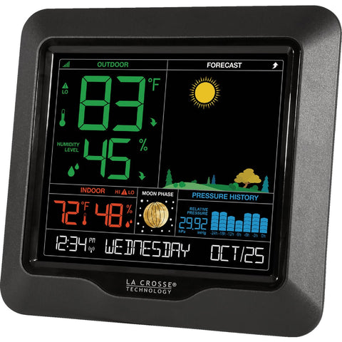La Crosse Technology Wireless Color Weather Station; Mfg #308-1416