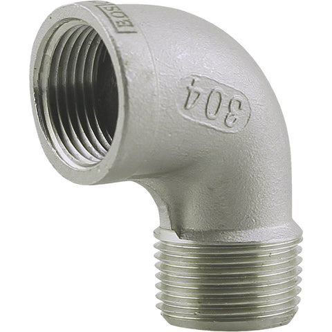 PLUMB-EEZE Stainless Steel Street Elbow; Mfg #U2-SSSE-07