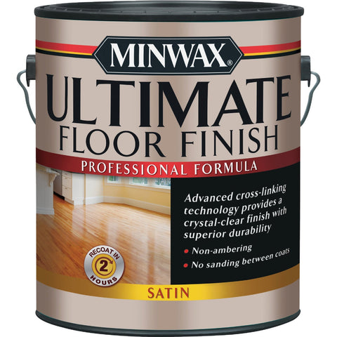 Minwax Ultimate Water-Based Polyurethane Floor Finish; Mfg #131030000