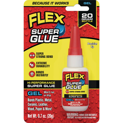 Flex Super Glue; Mfg #SGGELB20
