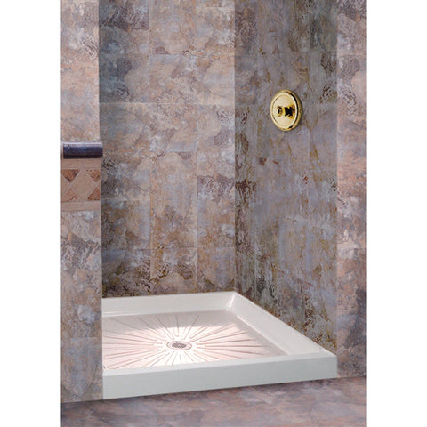 Mustee Durabase Shower Floor & Base; Mfg #3636M