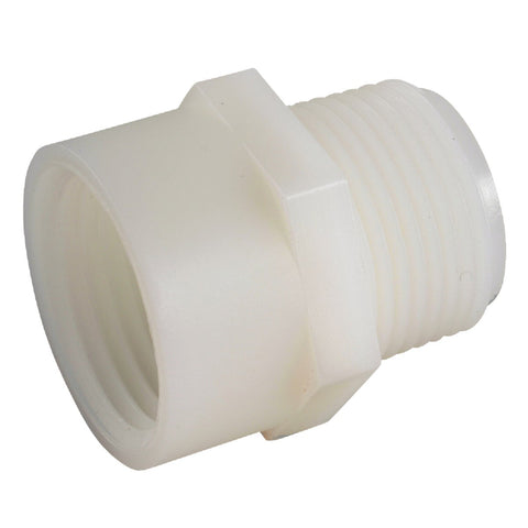 Anderson Metals Nylon Hose Adapter x Male Pipe Adapter; Mfg #53784-1212