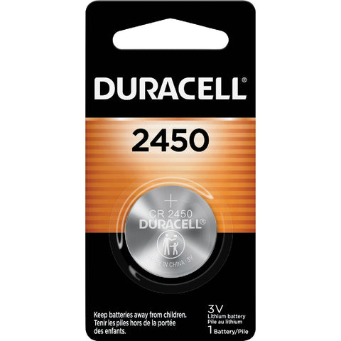 Duracell 2450 Lithium Coin Cell Battery; Mfg #44287