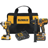 DeWalt Flexvolt 20V MAX Li-Ion Brushless Hammerdrill & Impact Cordless Tool Combo Kit; Mfg #DCK2100D1T1