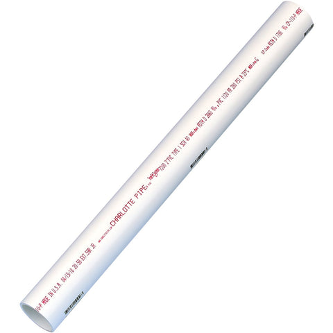 Charlotte Pipe Pressure PVC-DWV Cellular Core Pipe; Mfg #PVC 07200  0200