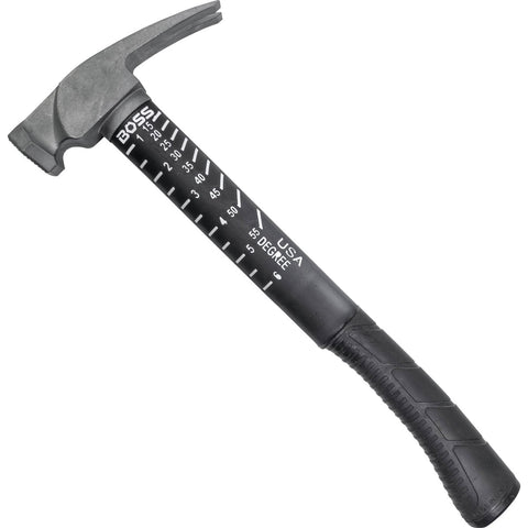 BOSS Hammer Titanium Framing Hammer with Fiberglass Handle; Mfg #BH14TIPFM