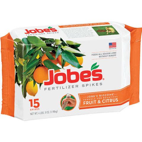 Jobe's Fruit & Citrus Tree Fertilizer Spikes; Mfg #01612