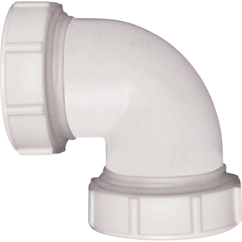 Plastic 90 degrees Double Slip-joint Coupling Elbow; Mfg #47WK