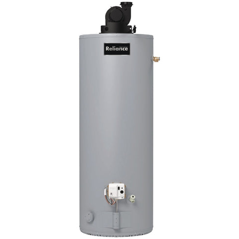 Reliance Natural Gas Water Heater with Power Vent; Mfg #6 40 YBVIS