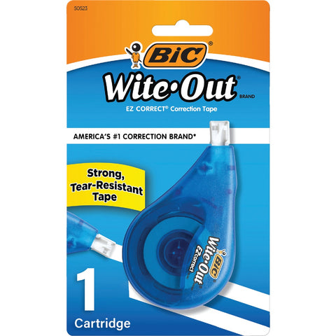 Bic Wite-Out Mini Correction Tape; Mfg #WOTAPP11-WHI