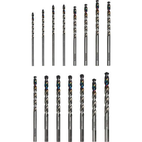 Diablo Metal Demon Drill Bit Set for Mild, Hardened & Stainless Steels; Mfg #DMD-S15T