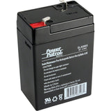 Interstate All Battery Power Patrol 6V Exit Light Security System Battery; Mfg #SLA0905