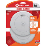 First Alert 10-Year Battery Photoelectric Smoke Alarm; Mfg #1046736