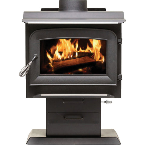 US Stove 1,200 Sq. Ft. Wood Stove; Mfg #AW1120E-P