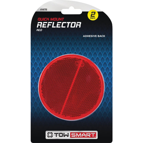 TowSmart Round Quick-Mount Reflector; Mfg #1475