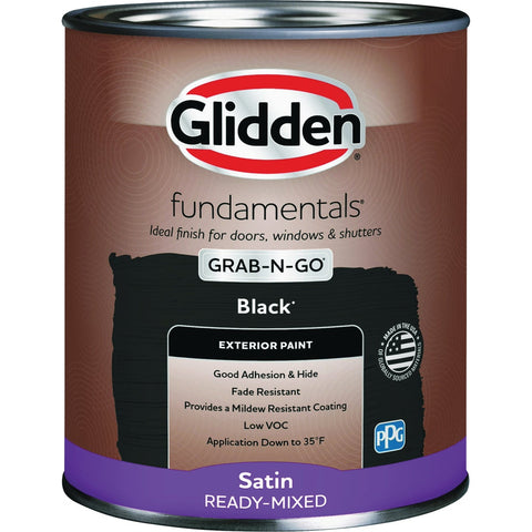 Glidden Fundamentals Grab-N-Go Exterior Paint; Mfg #GLFEXT20BL/04