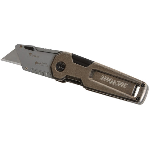 Channellock Premium Folding Utility Knife; Mfg #GS19018