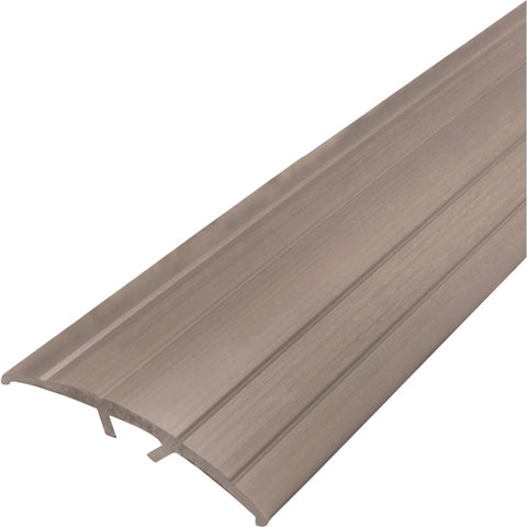 M-D Aluminum T Mold Floor Transition with Hidden Fasteners; Mfg #43811