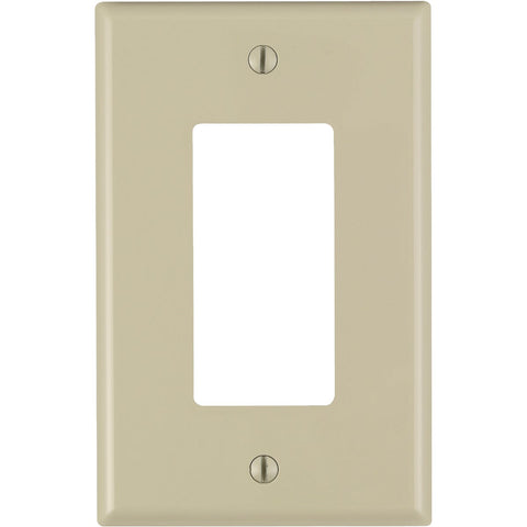 Leviton Decora Unbreakable Rocker Wall Plate; Mfg #R51-0PJ26-00I