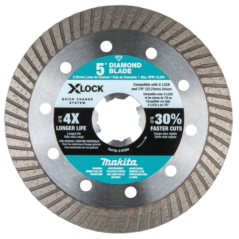 Makita Turbo Diamond Blade; Mfg #E-07244