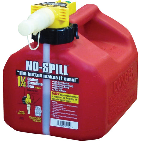 No-Spill Fuel Can; Mfg #1415