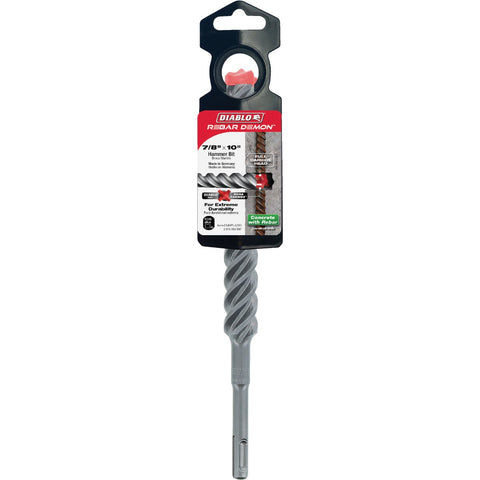 Diablo Rebar Demon SDS-Plus Full Carbide Rotary Hammer Drill Bit; Mfg #DMAPL4280