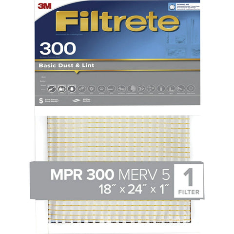 Filtrete Basic Dust & Lint Furnace Filter; Mfg #321-4