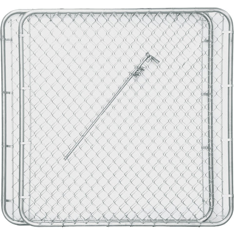 Midwest Air Tech Double Drive Chain Link Gate; Mfg #328403A