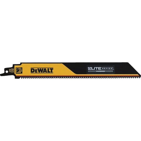 DEWALT Elite Series Carbide Metal Reciprocating Saw Blade; Mfg #DWAR9108CT-1