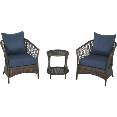 Outdoor Expressions Capitola Chat Set; Mfg #59593