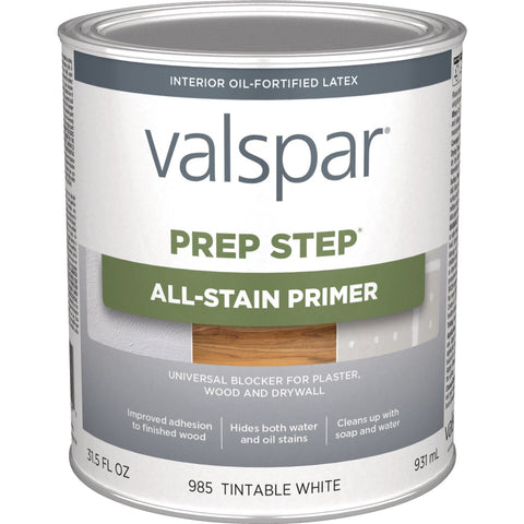 Valspar Prep Step All-Stain Primer; Mfg #044.0000985.005