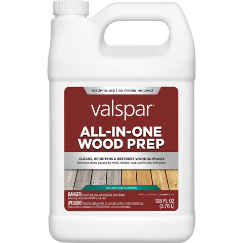 Valspar All-In-One Wood Prep Cleaner; Mfg #VL1028046-16